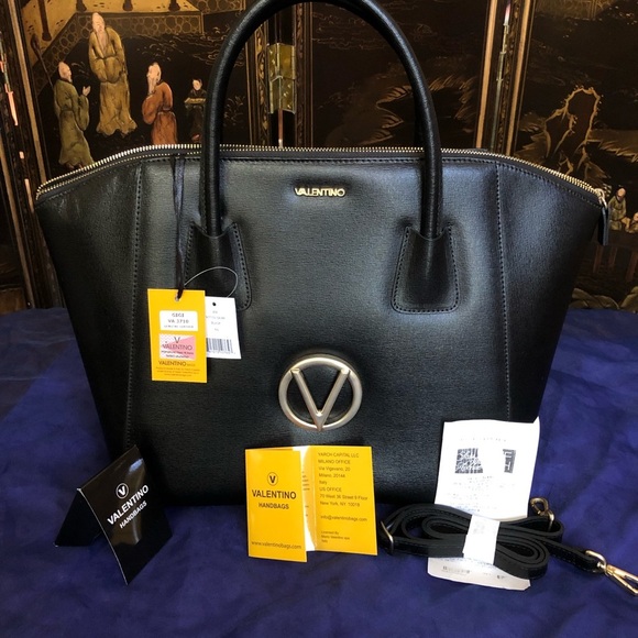 Valentino black, leather, brand new handbag - Picture 6 of 9